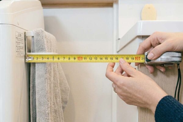 洗濯機と洗面台の隙間